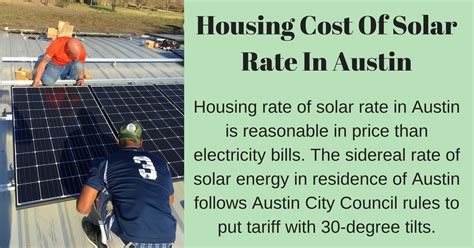 cost of solar panels in austin texas